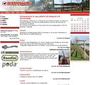 Tablet Screenshot of hermanssons.nu